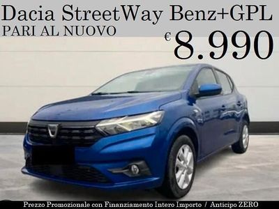 Usata Dacia Sandero Stepway 100 CV (73 kW) 2021 Blu Berlina