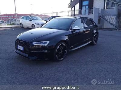 Usata Audi RS3 400 CV (294 kW) 2019 Nero Berlina