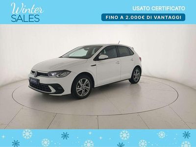 Pure white Usata 2023 VW Polo R-line Berlina | 18.900 € (Buon prezzo)
