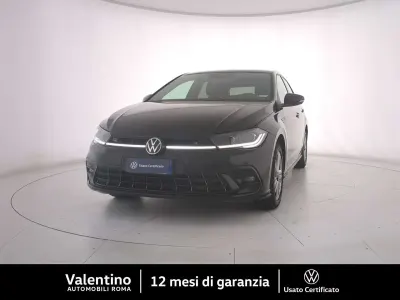 Usata VW Polo R-line 95 CV (69 kW) 2024 Nero Utilitaria