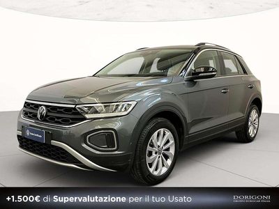 Usata VW T-Roc Life 110 CV (80 kW) 2023 Indium grey metallizzato nero SUV
