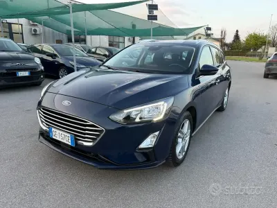 Usata Ford Focus Business Edition 120 CV (88 kW) 2021 Blu/azzurro Station wagon
