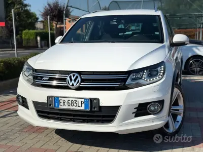Usata VW Tiguan R 177 CV (130 kW) 2013 Bianco SUV