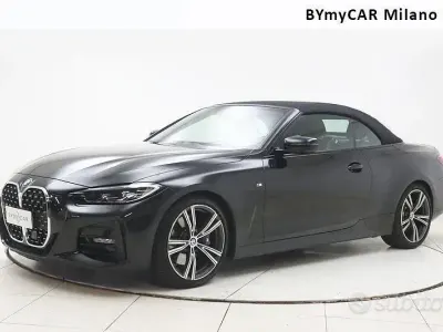 Usata BMW 420 Cabriolet M Sport 190 CV (139 kW) 2021 Nero Cabrio