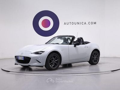 Usata Mazda MX5 Exceed 131 CV (96 kW) 2018 Grigio Cabrio