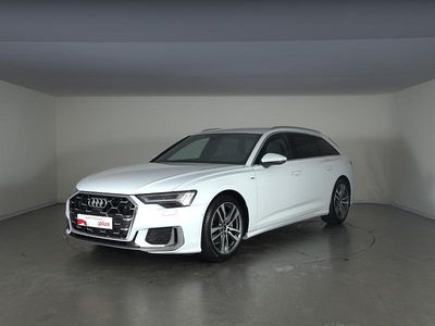 Nuova Audi A6 S-Line 2025 Bianco ghiacciaio metallizzato Station wagon