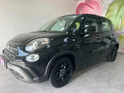 Usata Fiat 500L Cross 95 CV (69 kW) 2021 Nero Monovolume