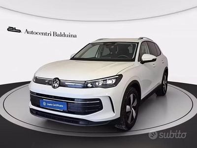 Usata VW Tiguan Life 150 CV (110 kW) 2024 Bianco SUV