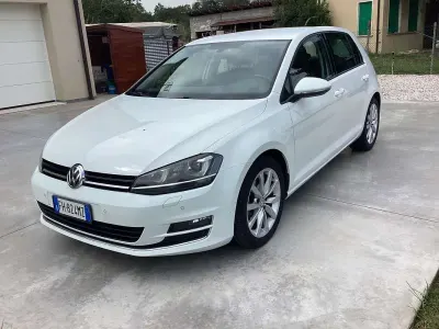 Usata VW Golf VII Comfortline 110 CV (80 kW) 2017 Bianco Berlina