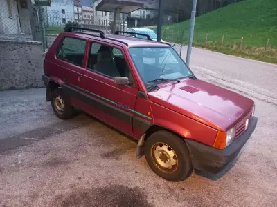 Usata Fiat Panda 4x4 Club 54 CV (39 kW) 1998 Rosso bordeaux metalizzato Utilitaria
