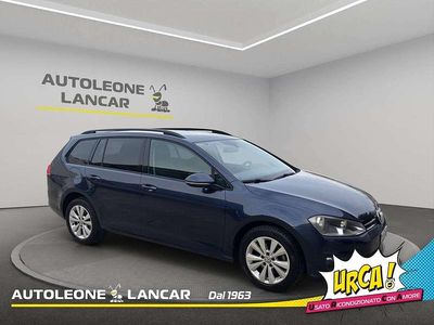 Usata VW Golf VII Comfortline 105 CV (77 kW) 2014 Blu Station wagon