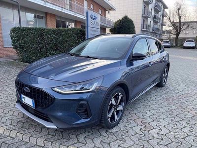 Begagnad Ford Focus Active X 125 HK (91 kW) 2022 Blå Sedan