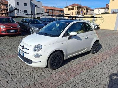 Usata Fiat 500 Lounge 69 CV (50 kW) 2017 Bianco Utilitaria