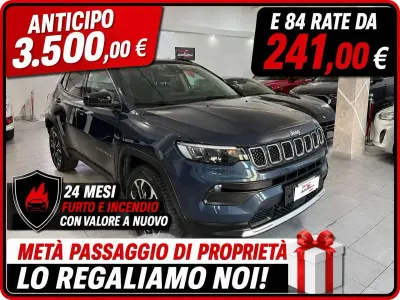 Usata Jeep Compass Limited 131 CV (96 kW) 2023 Blu shade metallizzato SUV