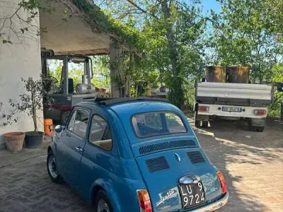 Usata Fiat 500 1969 Blu/azzurro Utilitaria