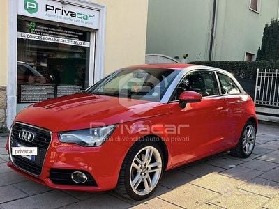 Usata Audi A1 Ambition 105 CV (77 kW) 2011 Rosso Utilitaria
