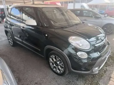 Usata Fiat 500L Trekking 95 CV (69 kW) 2014 Verde scuro Monovolume