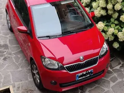 Usata Skoda Citigo Ambition 75 CV (55 kW) 2013 Rosso Utilitaria