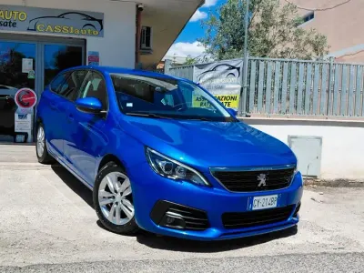 Usata Peugeot 308 Business-Line 102 CV (75 kW) 2020 Blu Station wagon