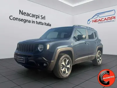 Usata Jeep Renegade Trailhawk 241 CV (177 kW) 2021 Blu/azzurro SUV