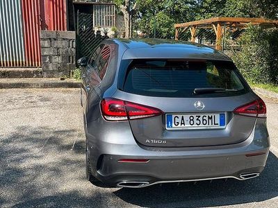 Usata Mercedes A180 AMG line 116 CV (85 kW) 2020 Grigio Berlina