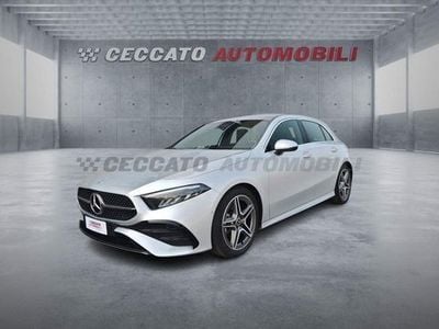 Usata Mercedes A180 AMG Line Premium 116 CV (85 kW) 2023 Argento Berlina
