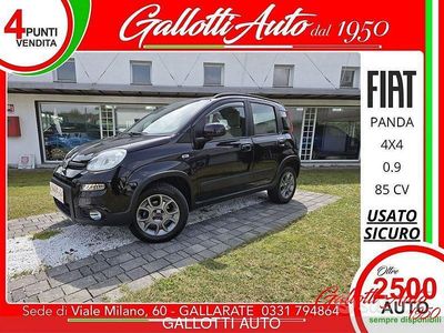 Usata Fiat Panda 4x4 S 86 CV (63 kW) 2015 Nero Utilitaria