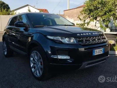 Usata Land Rover Range Rover evoque Pure 150 CV (110 kW) 2014 Bluazzurro SUV