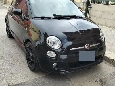 Usata Fiat 500S 95 CV (69 kW) 2015 Nero Utilitaria