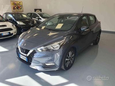 Usata Nissan Micra Acenta 90 CV (66 kW) 2018 Grigio Utilitaria