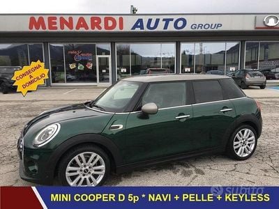 Usata Mini Cooper D Hype 116 CV (85 kW) 2016 Verde Utilitaria