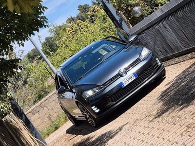 Usata VW Golf VII GTD 184 CV (135 kW) 2014 Grigio Berlina