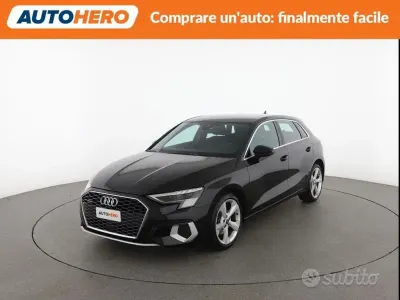 Usata Audi A3 Advanced 190 CV (139 kW) 2023 Nero Berlina