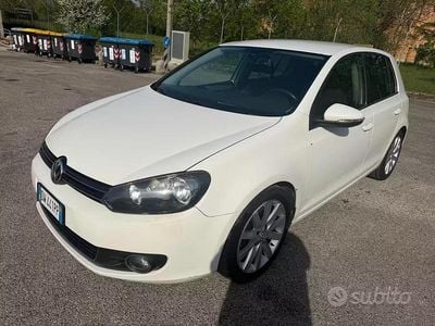 Usata VW Golf VI Highline 160 CV (117 kW) 2009 Bianco Utilitaria