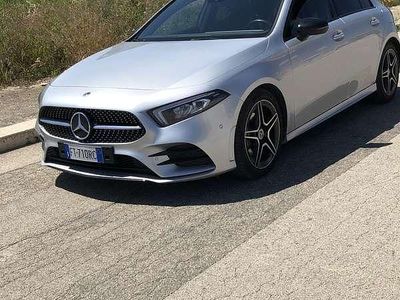 Usata Mercedes A180 Premium 116 CV (85 kW) 2019 Argento Berlina
