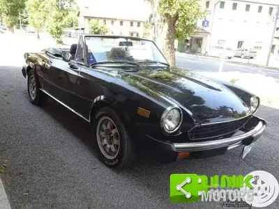 Usata Fiat 124 Spider 80 CV (58 kW) 1970 Nero Cabrio