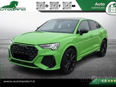 Usata Audi RS Q3 Comfort 400 CV (294 kW) 2024 Verde SUV