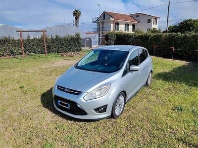 Käytetty Ford C-MAX Titanium 115 HP (84 kW) 2011 Harmaa Tila-auto
