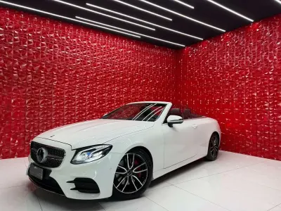 Usata Mercedes E220 Premium Plus 194 CV (142 kW) 2018 Bianco Cabrio