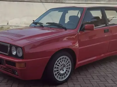 Usata Lancia Delta 131 CV (96 kW) 1990 Rosso Utilitaria