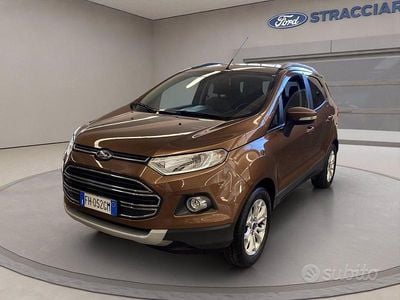 Usata Ford Ecosport Titanium S 125 CV (91 kW) 2017 Marrone metallizzato SUV