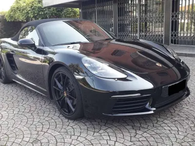 Usata Porsche 718 Boxster 299 CV (219 kW) 2016 Nero Cabrio