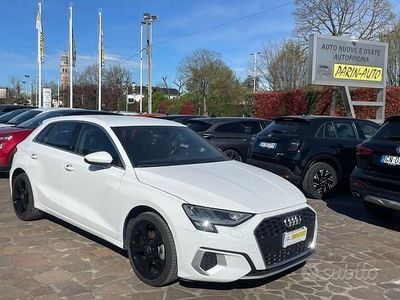 Usata Audi A3 Advanced 110 CV (80 kW) 2022 Bianco Berlina