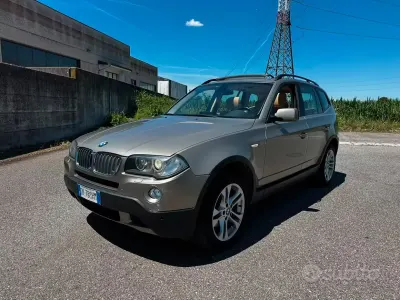 Usata BMW X3 272 CV (200 kW) 2007 Giallo SUV