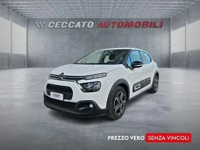 Usata Citroën C3 Feel 102 CV (75 kW) 2021 Bianco Utilitaria