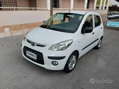 Usata Hyundai i10 Active 66 CV (48 kW) 2010 Bianco Utilitaria