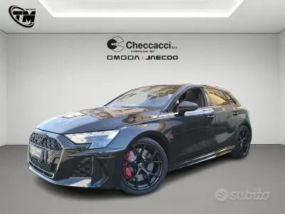 Usata Audi RS3 Ambiente 400 CV (294 kW) 2025 Nero Berlina