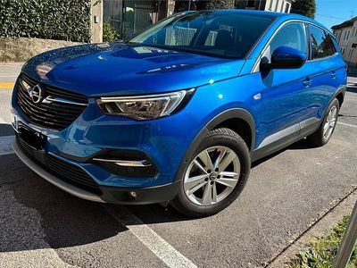 Usata Opel Grandland X 130 CV (95 kW) 2022 Blu SUV