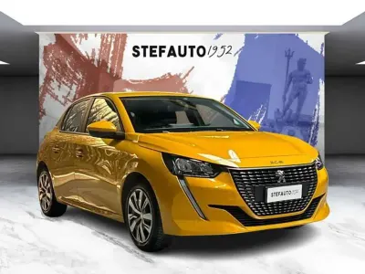 Usata Peugeot 208 Active 75 CV (55 kW) 2020 Giallo faro Utilitaria