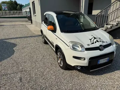 Usata Fiat Panda 4x4 S 75 CV (55 kW) 2013 Bianco Utilitaria